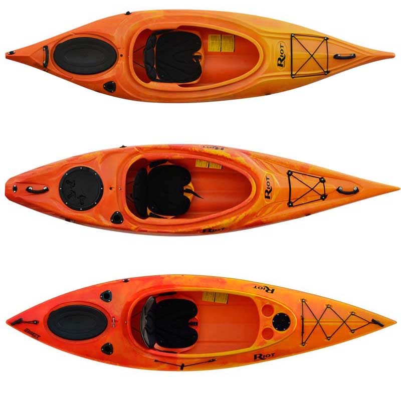 Riot Quest 9.5, 10, and 10HV Sit-In Kayaks
