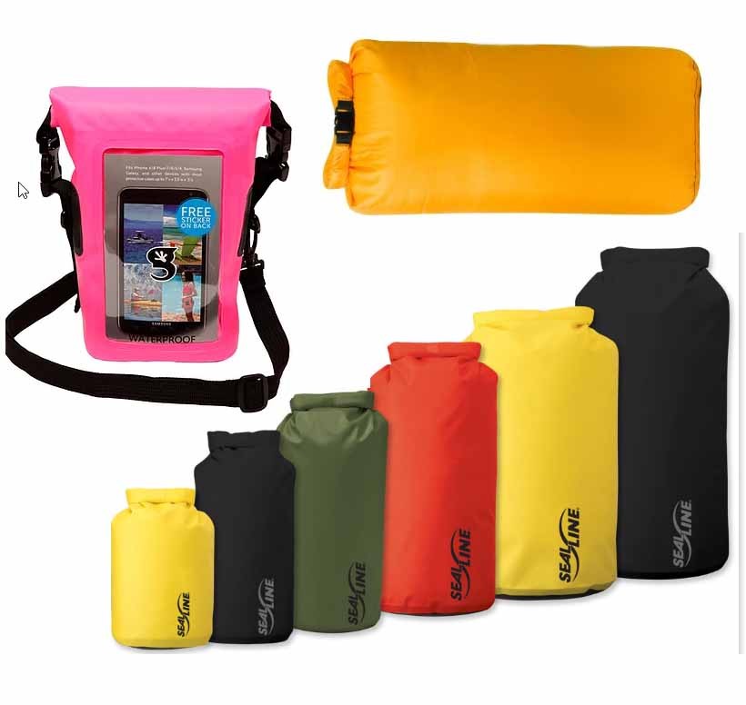 Dry Bags for backpacking and kayaking